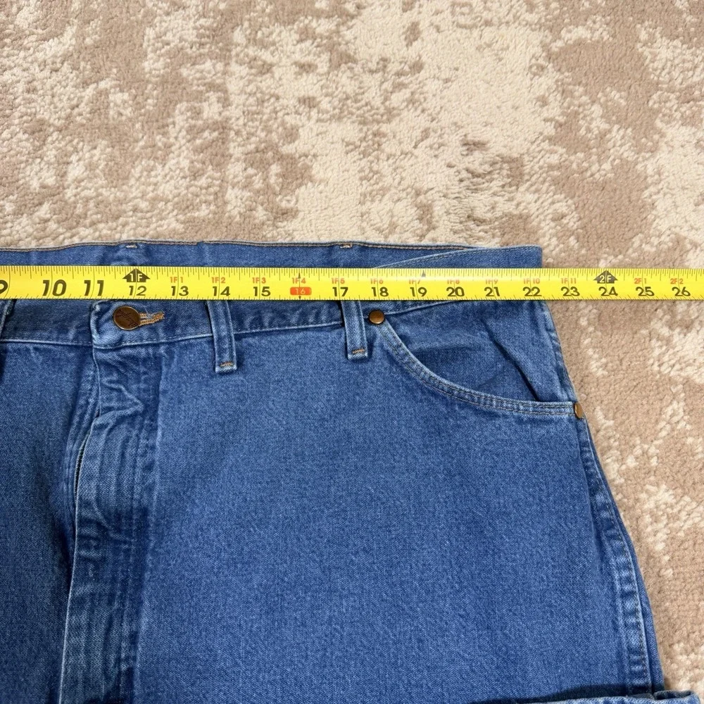 Wrangler Cowboy Cut 13MWZPW Jeans 46x32 Blue Men Western Workwear Vintage
